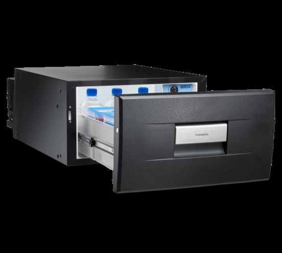 CD SERIES The CD series of refrigeration turns a small unused space into a very usable drawer fridge When space seems to be impossibly tight, whether on a boat, van, truck or motorhome, the