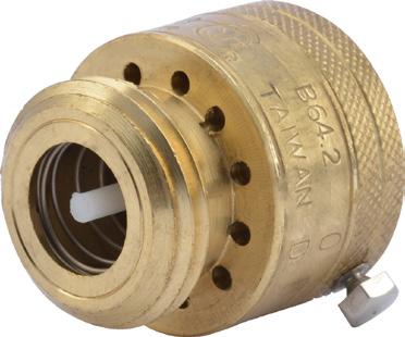 BACKFLOW PREVENTERS V-3 VACUUM BREAKER COMMERCIAL, RESIDENTIAL The V-3 Vacuum Breaker prevents dangerous back-siphonage and backflow into a potable water supply.