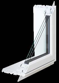 CASEMENT/AWNING WINDOWS Features Wide, durable, and low maintenance frame with high energy efficiency Available in both dual and triple pane Stylish and easy-to-use hardware Multiple weatherstrips