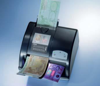 Narrow and stable emission spectrums are crucial for banknote verification based on transmitted light spectrums.