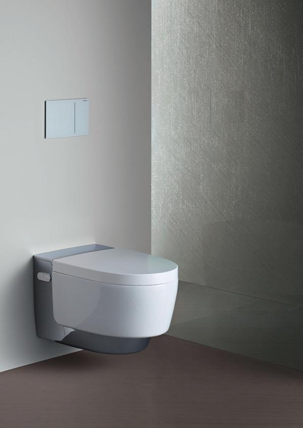 Perfection in function and design. Geberit AquaClean Mera. Geberit AquaClean Mera shower toilet offers the complete package and reaches a whole new level of comfort.