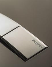 Geberit Sigma10 flush plate, touchless. A clean-cut design.