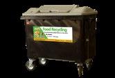 Food waste Grey lidded food caddies and grey lidded communal bins are for recycling food waste.