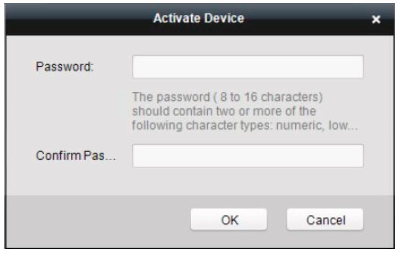 7. Click OK button to start activation. 8. Click the button to pop up the Network Parameter Modification interface. 9.