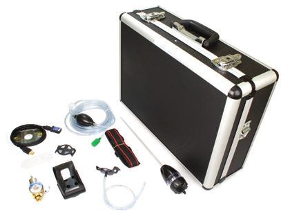 Confined Space Kit GasAlertMicroClip deluxe confined space kit - includes manual aspirator kit, IR connectivity kit with Fleet Manager II software, calibration cap with 1 ft. / 0.3 m hose, 0.