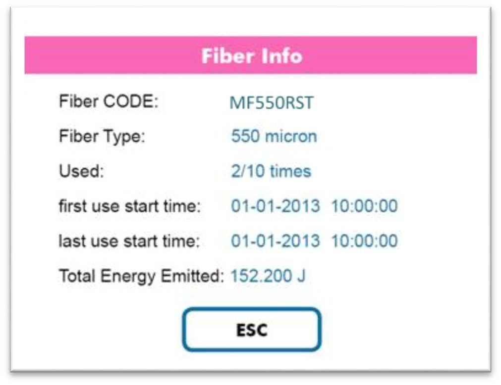 5.1.1 RFID Fiber connection Connect the fiber.