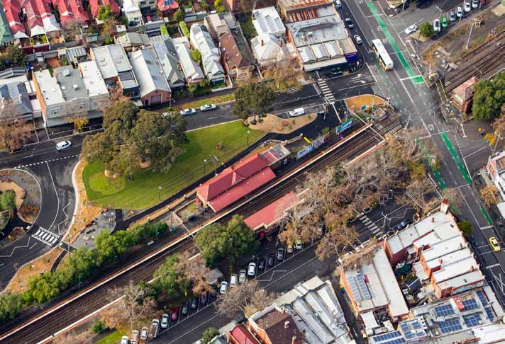 Idea #2 Grey to green streets Better utilise street space to reallocate a proportion of asphalt to open space, more street trees and water management. What is the idea?