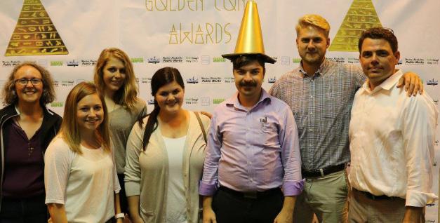 The 2015 Golden Cone Winners: Most Creative Kennon Calhoun Workshop Most Engaging The Nations Most Informative Kimley-Horn Best Use Of