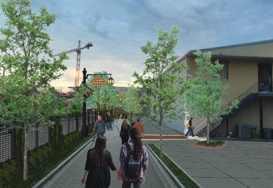Creating a Walkable Green Hills Green Hills is a shopping destination center that was designed around the automobile.