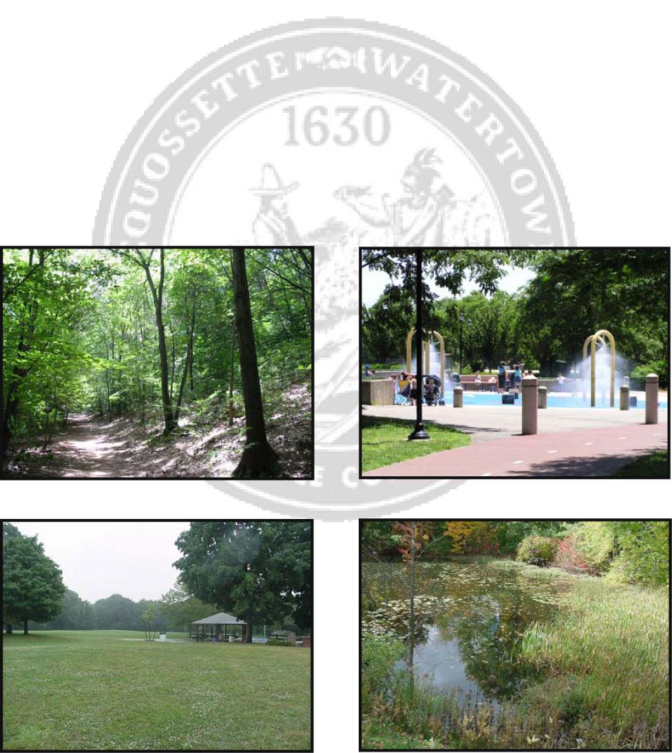 TOWN OF WATERTOWN OPEN SPACE And RECREATION PLAN 2005 Update Department