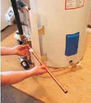 Solar storage tank Back-up water heater To Energy