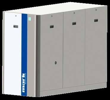 MEGAFLEX The high-efficiency boiler of Mark The Mark MEGAFLEX is a very compact and sustainable high-efficiency boiler for industrial use. Available in capacities of 850 kw and 1020 kw.