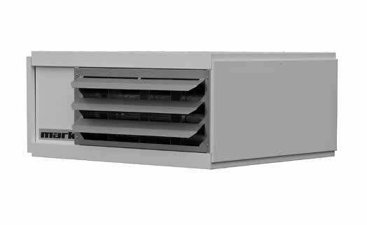 SHOPHEATER The compact gas-fired air heater In addition to the standard GSD, Mark also offers a compact gas-fired suspended air heater, the Mark SHOPHEATER AR.