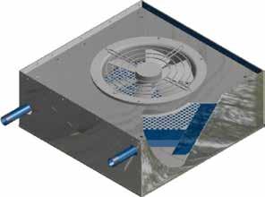 LDA SWIRL Design air heater for grid type ceilings The Mark LDA SWIRL design watersupplied air heater has been developed to fit into