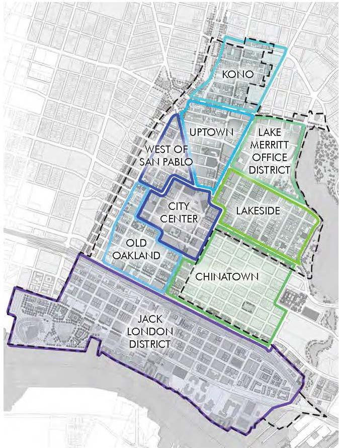 Attachment B Summary of Plan Alternatives Report Based on community ideas and feedback to date, a series of draft alternative scenarios for the future of downtown s neighborhood districts have been