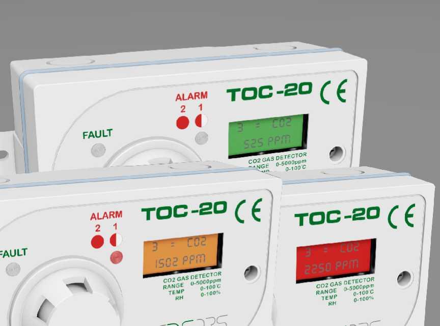TOC-0 SERIES Refrigerant Gas Monitor
