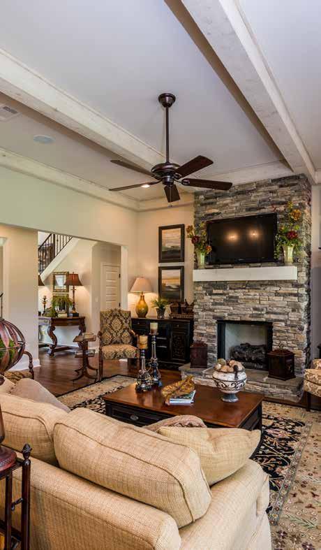 Beautifully appointed in the unmatched Magnolia Homes style, these custom homes feature a full range of