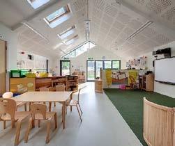 They have increased the students connection with the outside environment integrating natural elements within the building.