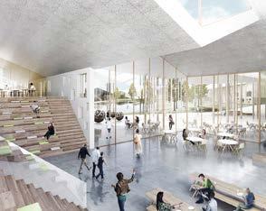 The Kathleen Grimm School for leadership and sustainability designed by SOM Architects is