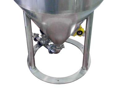 For a more contained means of using the Vacuum Feed Wand, we can supply a fabric drum cover
