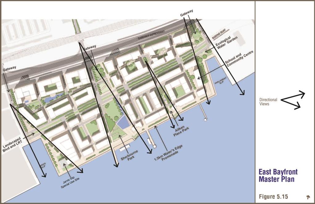 Socio-Economic Background Conditions Report 2014 The East Bayfront Precinct Plan outlines another approach to enhancing north-south connections.
