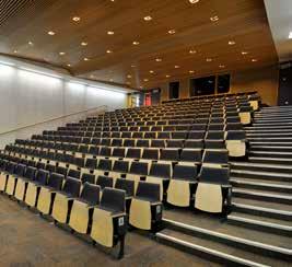 audience viewing Integrated digital projector Screen 2 x auditorium cameras Optional second, moveable lectern