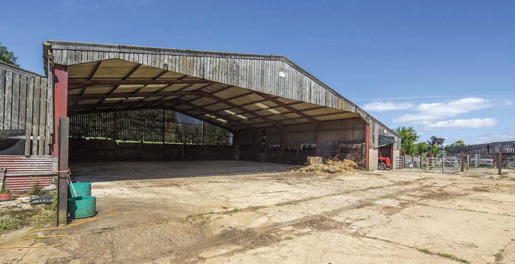 Agricultural buildings The property benefits from an extensive range of both traditional and modern farm buildings surrounded by concrete yards with a separate access from