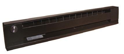 2900C Series Electric Baseboard - Heavy Duty Commercial Convection Heater 54 Standard Models Features Bankers bronze with stainless steel heating element and Aluminum fins.