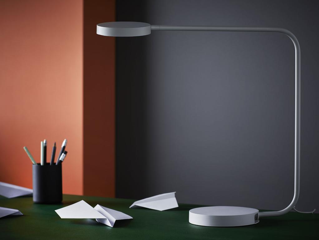 HAY wanted to create a lamp that was extremely slim, which really challenged the way IKEA usually produces lamps.