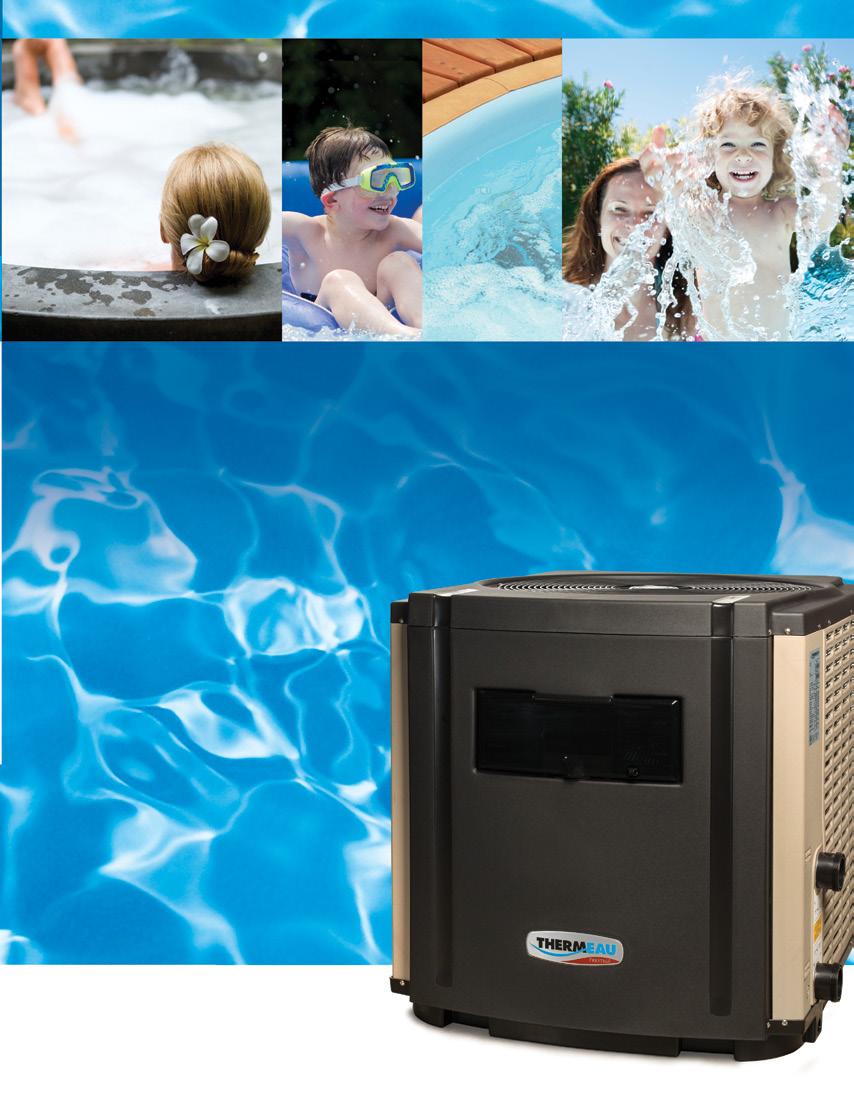 RESIDENTIAL POOL HEAT PUMP Extend your swimming & spa season with