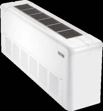 FANCOIL UNIT WITH COMPACT DIMENSIONS, FOR HEATING AND COOLING, 2 AND 4 PIPES, CAPACITY FROM 0,48 kw TO 3,75 kw. LOW BODY FANCOIL UNITS Low Body mod. SVR mod.