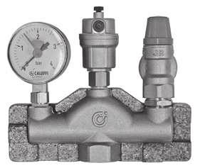 integrated check valve kvs = 14 6409 29 Switchover unit: For alternating operation of a solid fuel boiler with a boiler of a different energy