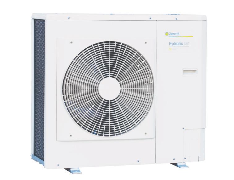 TECHNOLOGY AND ADVANTAGES Hydronic Unit LE B: a heat pump range specifically designed for Tower Green HE Hybrid Tower Green HE Hybrid is suitable to be connected with Hydronic Unit LE B, a heat pump