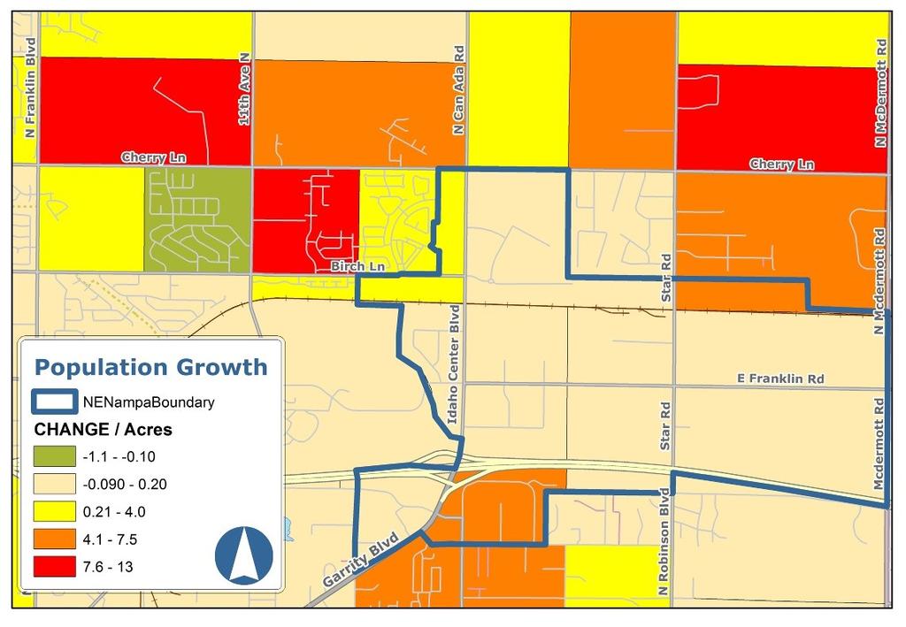DRAFT-Northeast Nampa Gateway District-Introduction Purpose and Intent Nampa has grown dramatically.