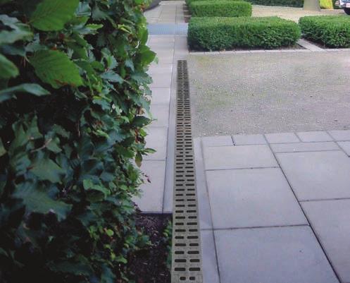 Channel Drainage The following products assist your block paving drainage needs and enables successful rainwater management. ACO CivicDrain 0.