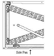 Drain Pan Connections Horizontal installations can be either Right or Left. 6. Remove the screws holding the coil bracket to the left side of top plate.