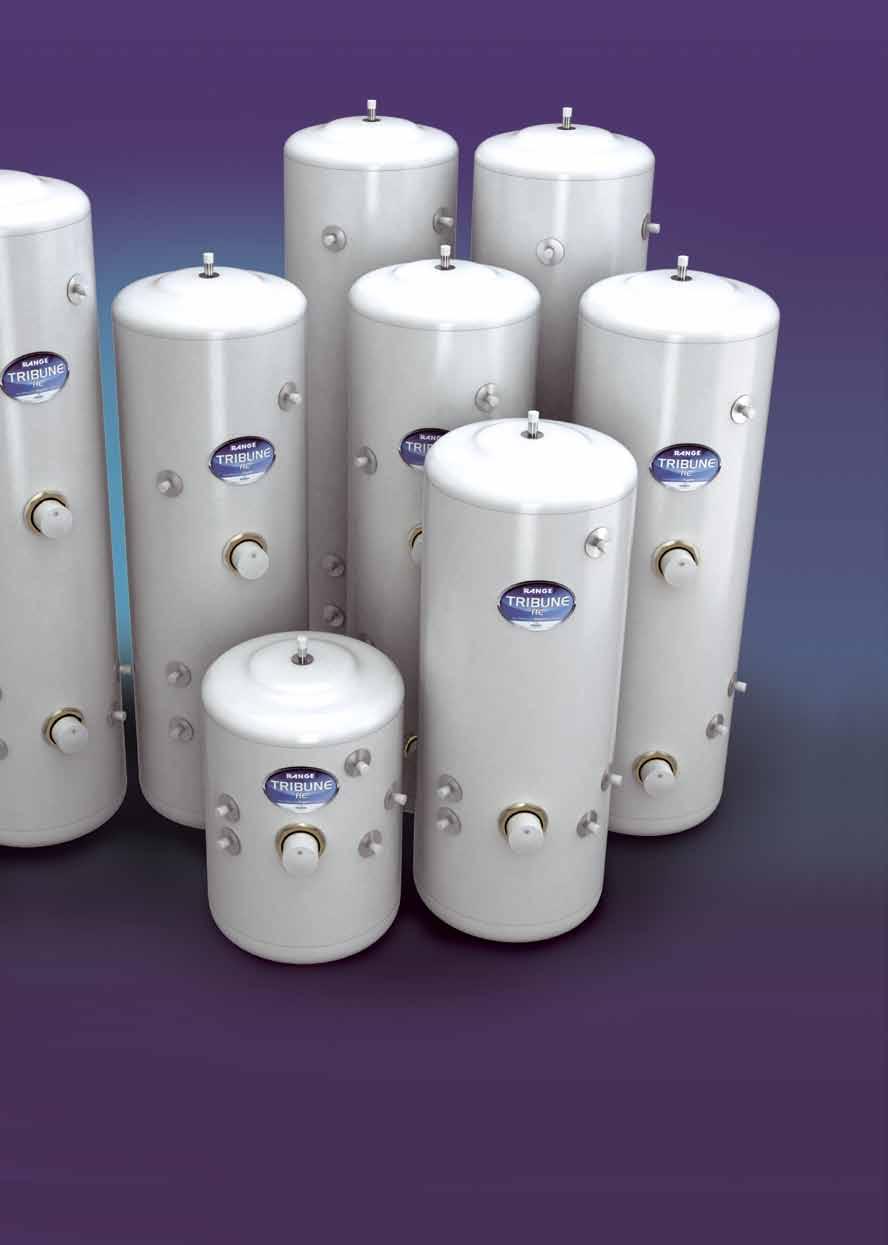 Range Tribune HE Slimline Unvented Direct and Indirect Cylinders Thanks to the new Tribune HE Slimline from Range Cylinders, many older homes, despite their original design limitations, can now enjoy