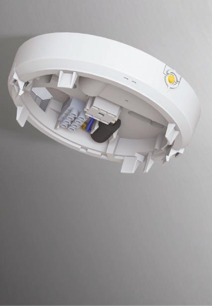 SPRUE SAFETY PRODUCTS: SPECIFICATION & ELECTRICAL CONTRACTOR GUIDE RF Interlink Base The RF base is a system that provides a wireless link between mains powered smoke and heat alarms: it is quick to