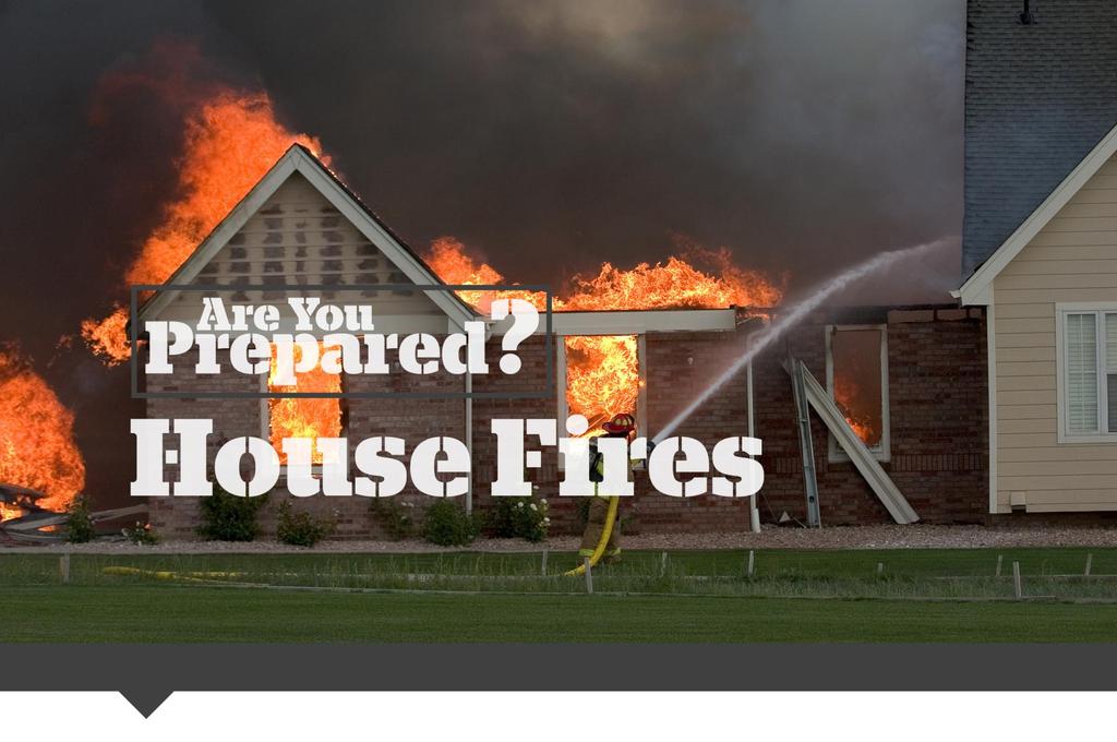 Courtesy of Conrey Insurance Brokers Each year more than 3,275 people die and 15,575 are injured in home fires in the United States.