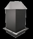 vailable in 2 or 36 heights, the eiling Support ox acts as an attic insulation shield with the addition of a Storm ollar.