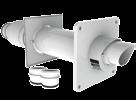 PolyPro Single-Wall Venting System Vertical Termination ap Kit - oncentric Use for concentric vertical terminations. Includes 2 appliance adapters and co-linear adapter. lack or terra-cotta cap.