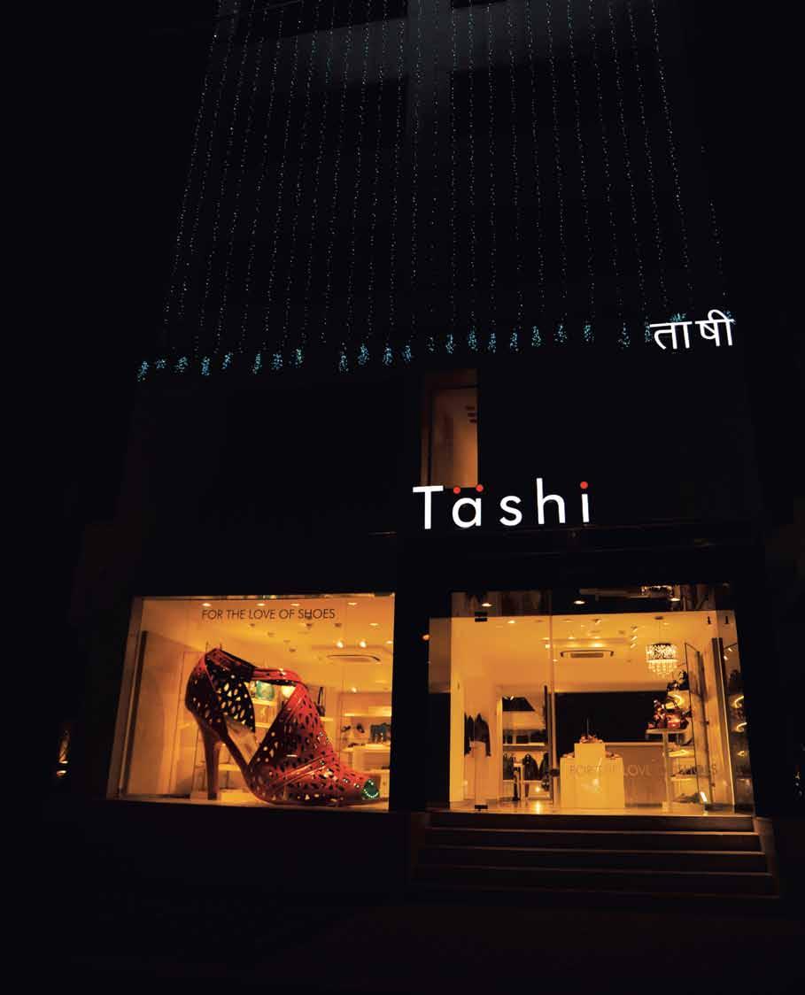 The story begins at the façade itself, where Tata has segregated itself - Tashi, with an identity and imagery using three The simple