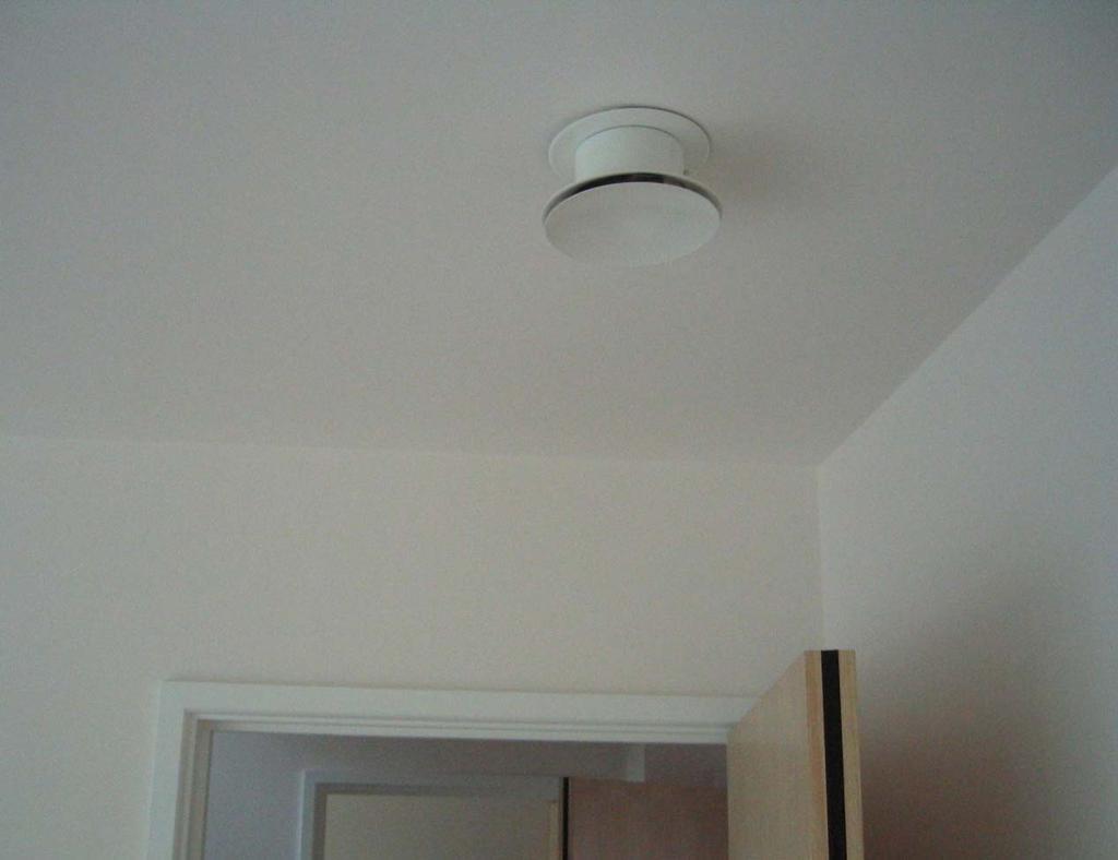 On the ground floor directional ceiling mounted terminals are used to