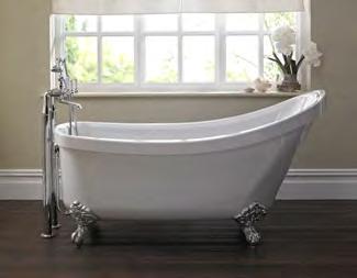 82 Waste and overflow not included 1800x570mm Modern Freestanding Bath