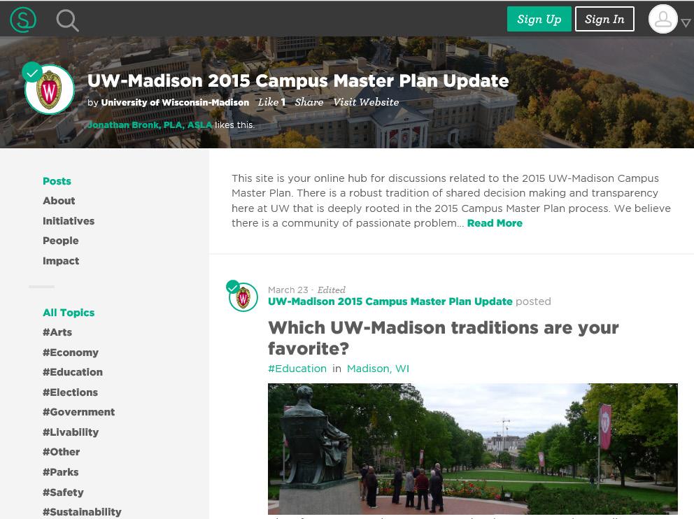 CAMPUS AND COMMUNITY COMMUNICATION Interactive online town hall Seeking your comments