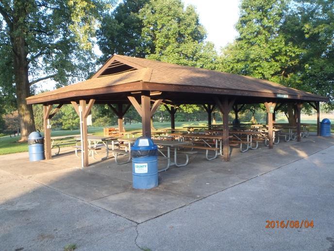 Louis County Parks Square Footage: 1,092 SF Type of Structure: Shelter Accessibility: ADA Accessible Roof