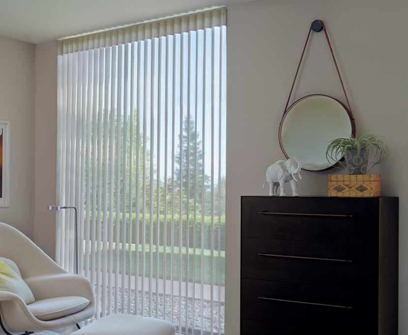 LUXAFLEX Luminette Privacy Sheers CLEARLY APPEALING LUXAFLEX LUMINETTE Privacy Sheers offer an inspired, elegant alternative to the traditional curtain with its innovative design.