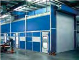 doors Electric roll curtains Additional light fixtures in rear or side walls Viewing windows Direct fired air make-up (loose energy conservation