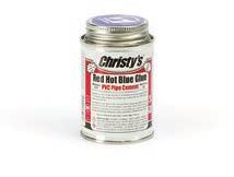Christy s Red Hot Blue Glue #29969 MSRP $7.99 (Unit Weight:.4 lbs.) 4 fl. oz.