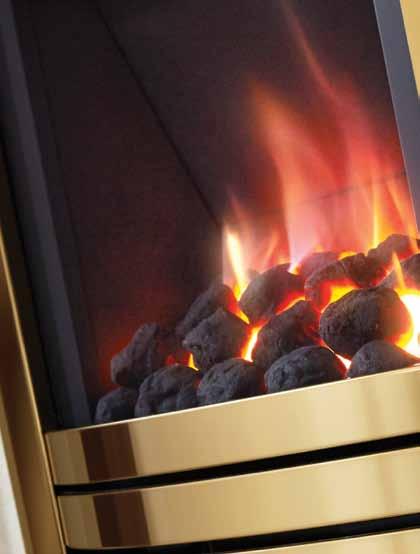 Catalina UP TO 58% EFFICIENT** Slimline radiant GAS FIRE For an open hearted welcome, this open